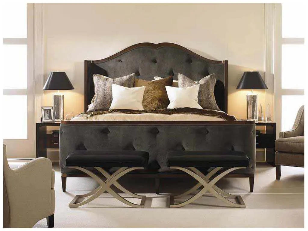 Century 559-166 Omni Bed With Uph Headboard and Footboard King Century 559-166 Omni Bed With Uph Headboard and Footboard King