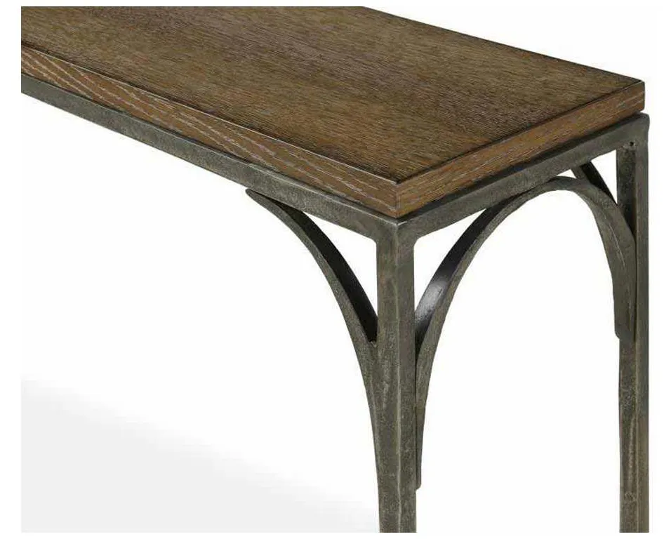 Century 709-726 Mesa Flat Iron Console Table Century 709-726 Mesa Flat Iron Console Table