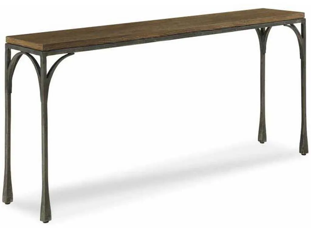 Century 709-726 Mesa Flat Iron Console Table Century 709-726 Mesa Flat Iron Console Table