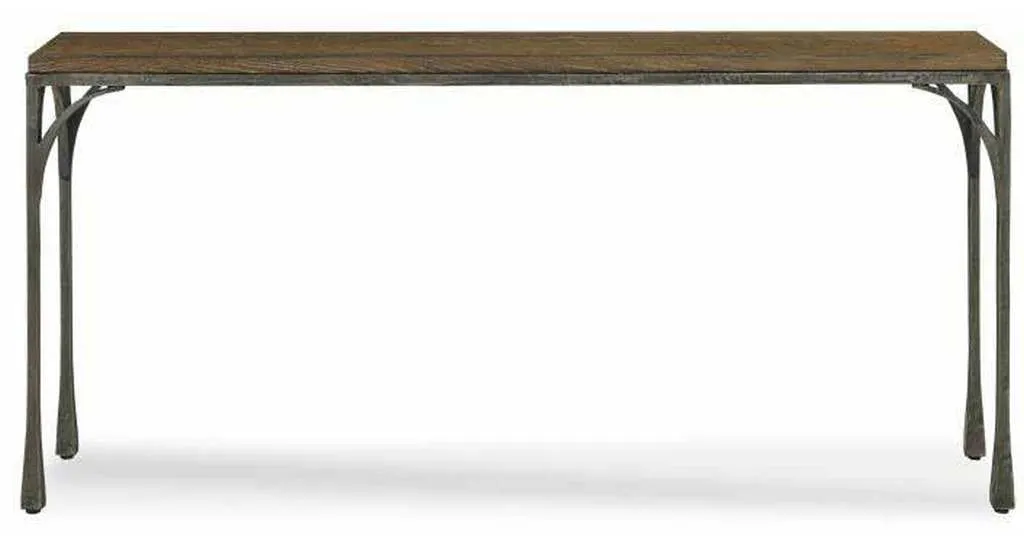 Century 709-726 Mesa Flat Iron Console Table Century 709-726 Mesa Flat Iron Console Table