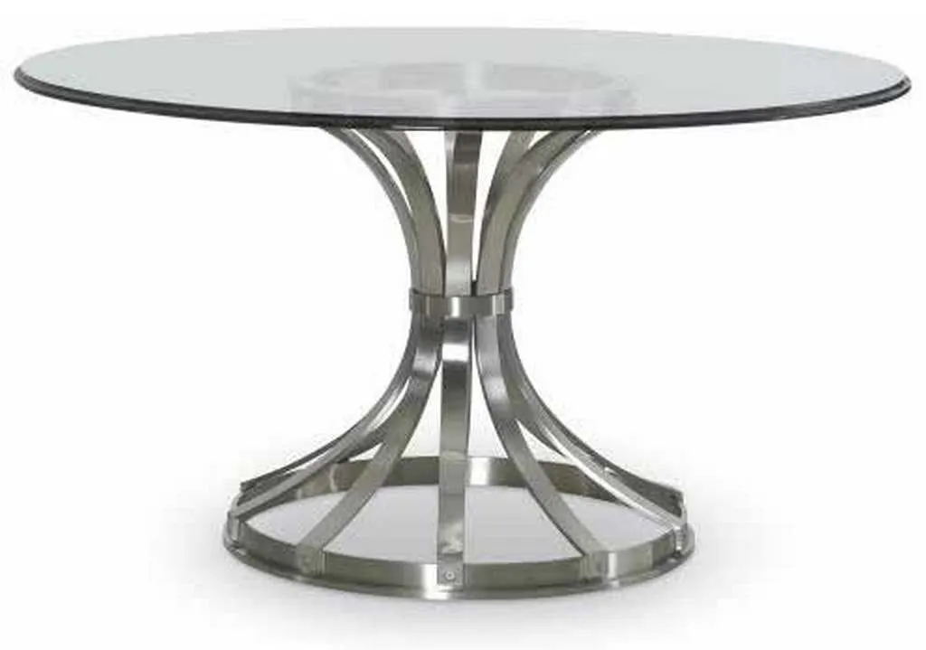 Century 78E-804B Metal Dining Table Base For Glass Top Century 78E-804B Metal Dining Table Base For Glass Top