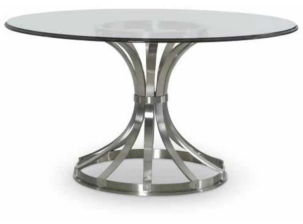 Century 78E-804B Metal Dining Table Base For Glass Top Century 78E-804B Metal Dining Table Base For Glass Top