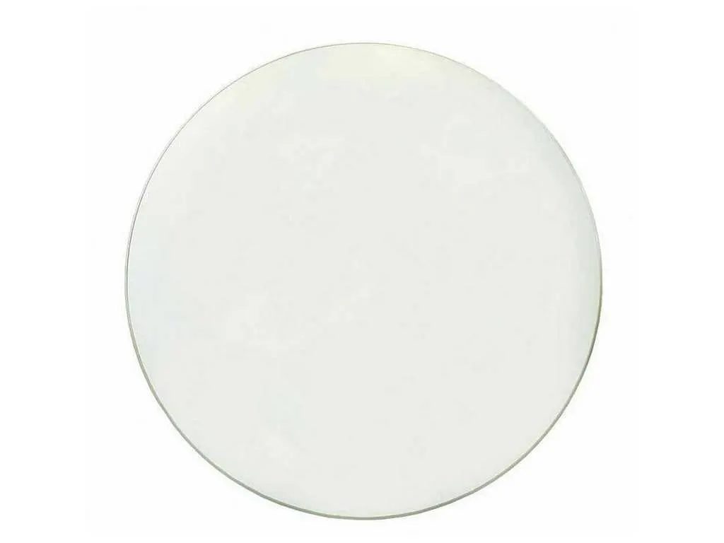 Century CRG-901T-48 Details Dining 48 inch Round half inch Tempered Glass Top With Flat Edge