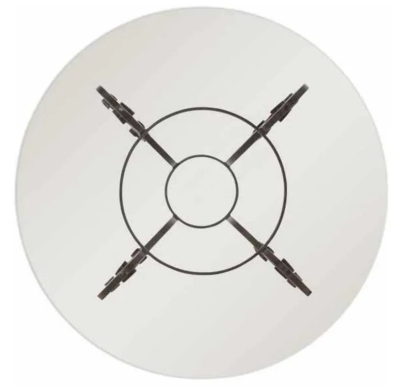 Century 78G-981T-48 Details Dining One Half inch Round Tempered Glass Top Century 78G-981T-48 Details Dining One Half inch Round Tempered Glass Top