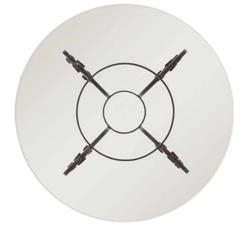 Century 78G-981T-48 Details Dining One Half inch Round Tempered Glass Top Century 78G-981T-48 Details Dining One Half inch Round Tempered Glass Top