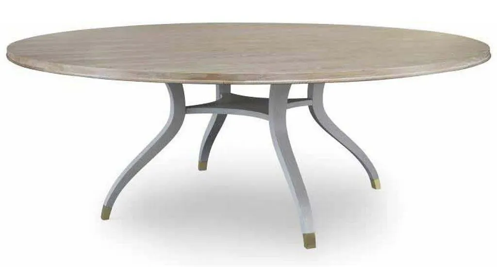 Century Furniture 899-308 Maison 47 Round 84 inch Dining Table