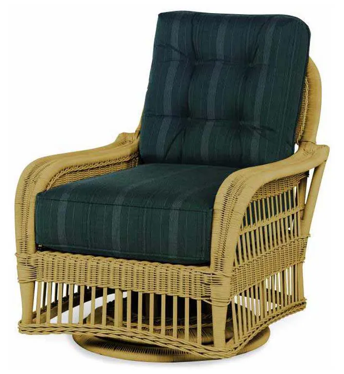 Century AE-D40-13B-NT Mainland Wicker Swivel Chair with Buttons Century AE-D40-13B-NT Mainland Wicker Swivel Chair with Buttons