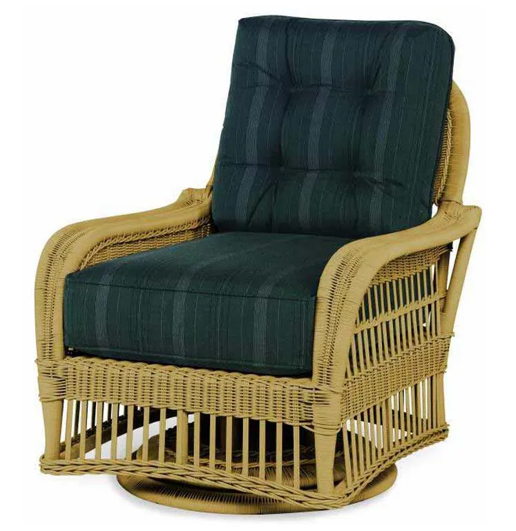 Century AE-D40-13B-NT Mainland Wicker Swivel Chair with Buttons Century AE-D40-13B-NT Mainland Wicker Swivel Chair with Buttons