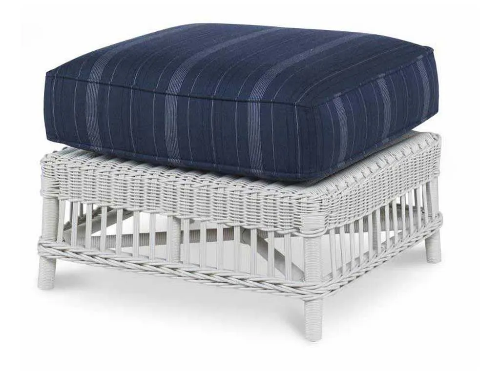 Century AE-D40-31 Mainland Wicker Ottoman