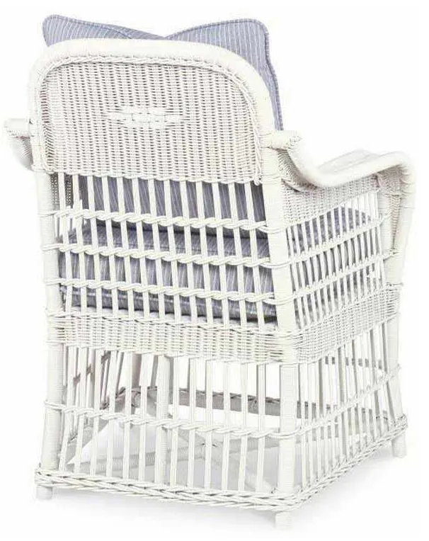 Century AE-D40-54 Mainland Wicker Large Dining Arm Chair Century AE-D40-54 Mainland Wicker Large Dining Arm Chair