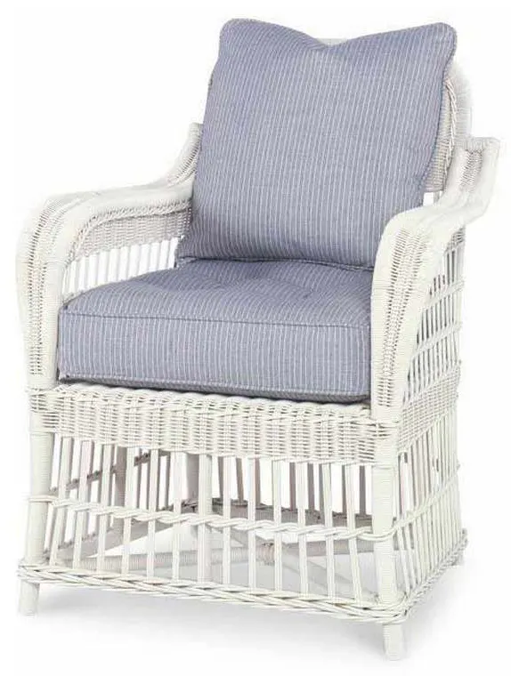 Century AE-D40-54 Mainland Wicker Large Dining Arm Chair Century AE-D40-54 Mainland Wicker Large Dining Arm Chair