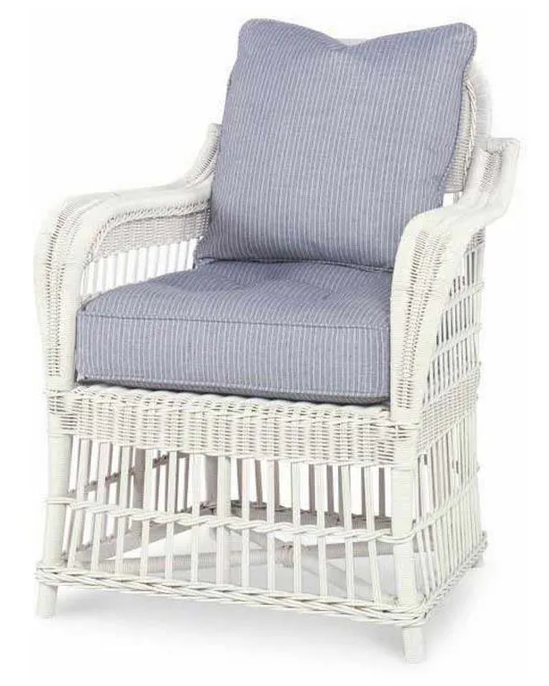 Century AE-D40-54 Mainland Wicker Large Dining Arm Chair Century AE-D40-54 Mainland Wicker Large Dining Arm Chair