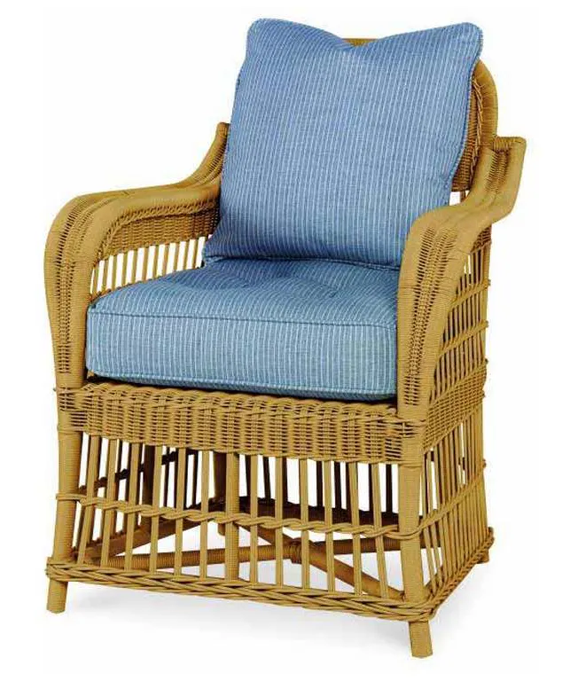 Century AE-D40-54-NT Mainland Wicker Large Dining Arm Chair Century AE-D40-54-NT Mainland Wicker Large Dining Arm Chair