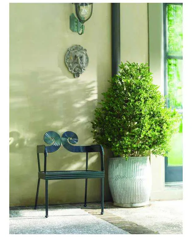 Century AE-D41-11 Augustine Metal Garden Chair Century AE-D41-11 Augustine Metal Garden Chair