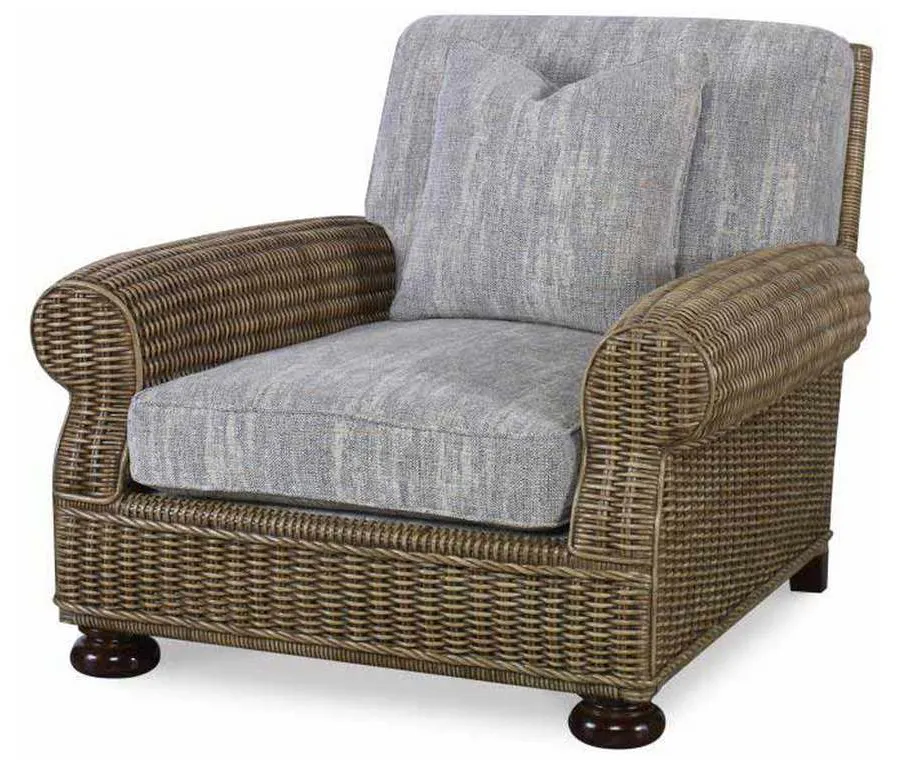 Century AE-LTD5271-6 Rory Rattan Club Chair Century AE-LTD5271-6 Rory Rattan Club Chair