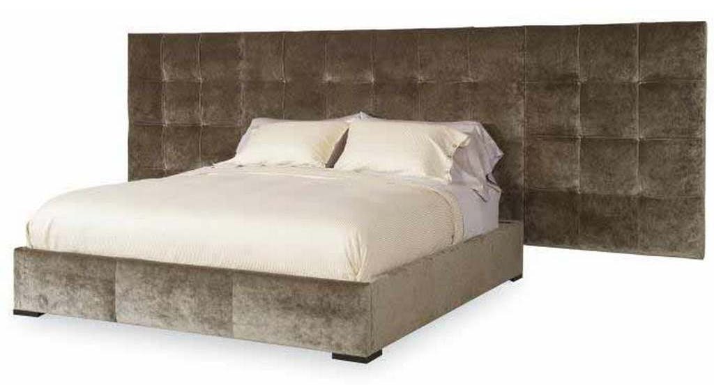 Century AE9-107PCK Soho Bed Fully Uph Wings For Cal King Size Century AE9-107PCK Soho Bed Fully Uph Wings For Cal King Size