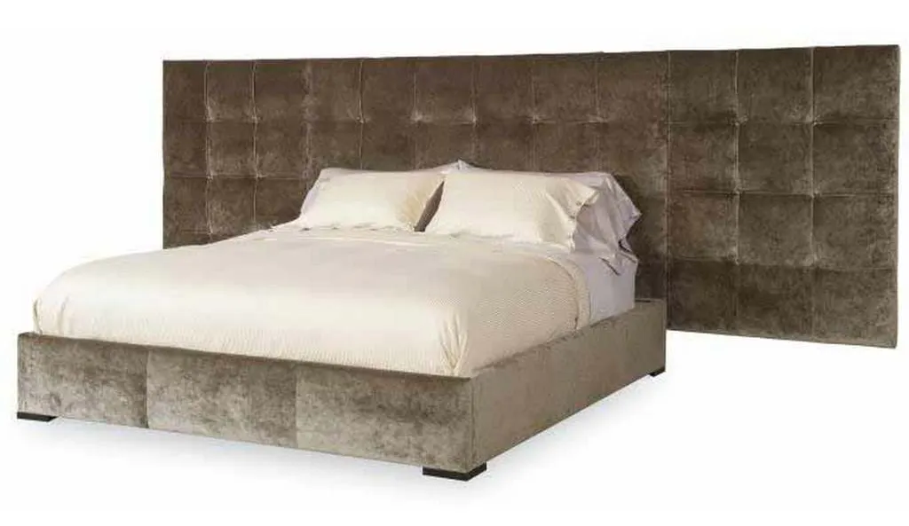 Century AE9-107PCK Soho Bed Fully Uph Wings For Cal King Size Century AE9-107PCK Soho Bed Fully Uph Wings For Cal King Size