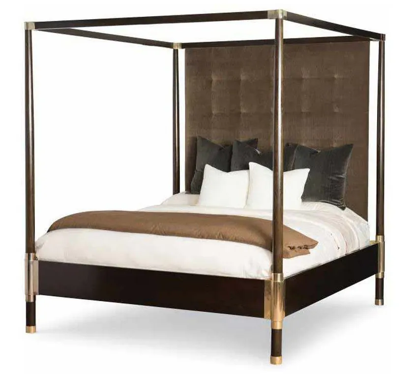 Century C19-176 Corso Poster Bed with Uph Headboard Century C19-176 Corso Poster Bed with Uph Headboard