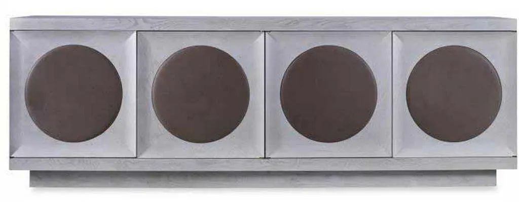 Century C19-401U Corso Credenza with Upholstered Door Trim Century C19-401U Corso Credenza with Upholstered Door Trim