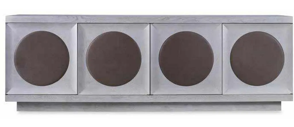 Century C19-401U Corso Credenza with Upholstered Door Trim Century C19-401U Corso Credenza with Upholstered Door Trim