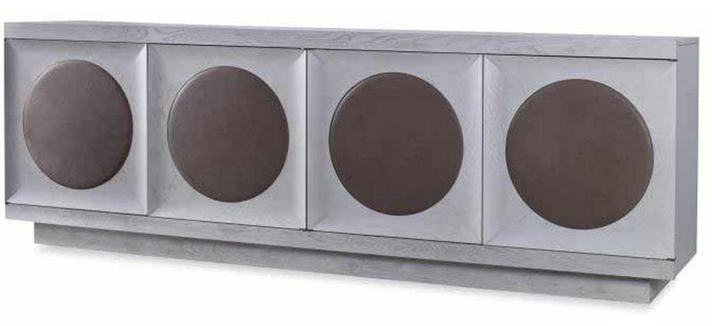 Century C19-401U Corso Credenza with Upholstered Door Trim Century C19-401U Corso Credenza with Upholstered Door Trim