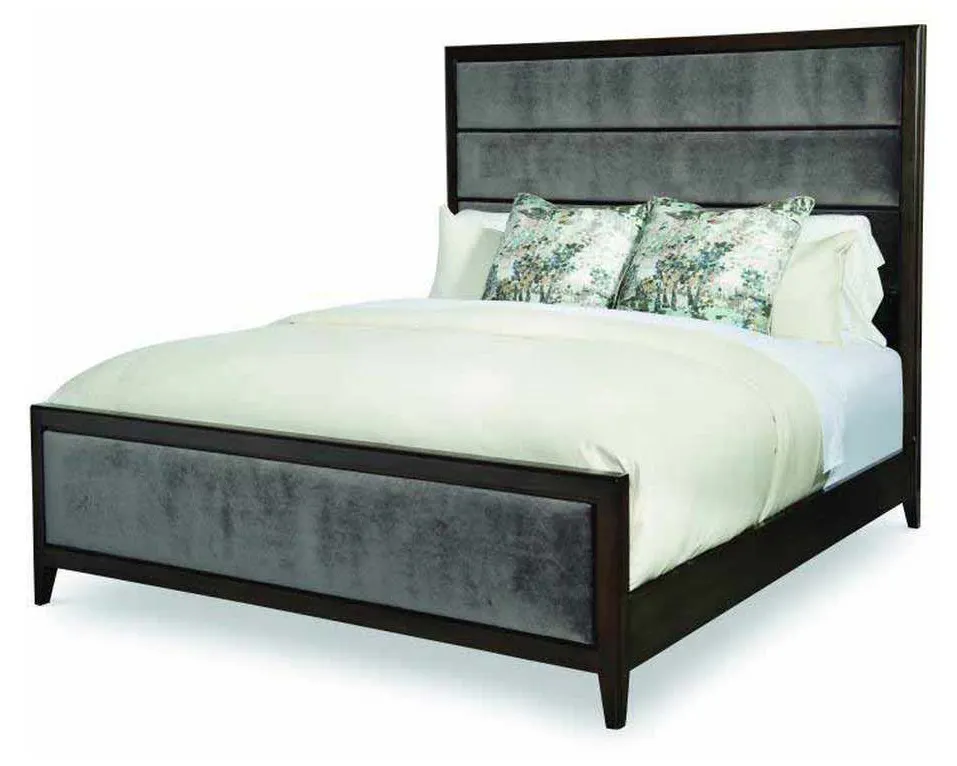 Century C69-126 Aria Bed with Upholstered Headboard and Footboard Century C69-126 Aria Bed with Upholstered Headboard and Footboard