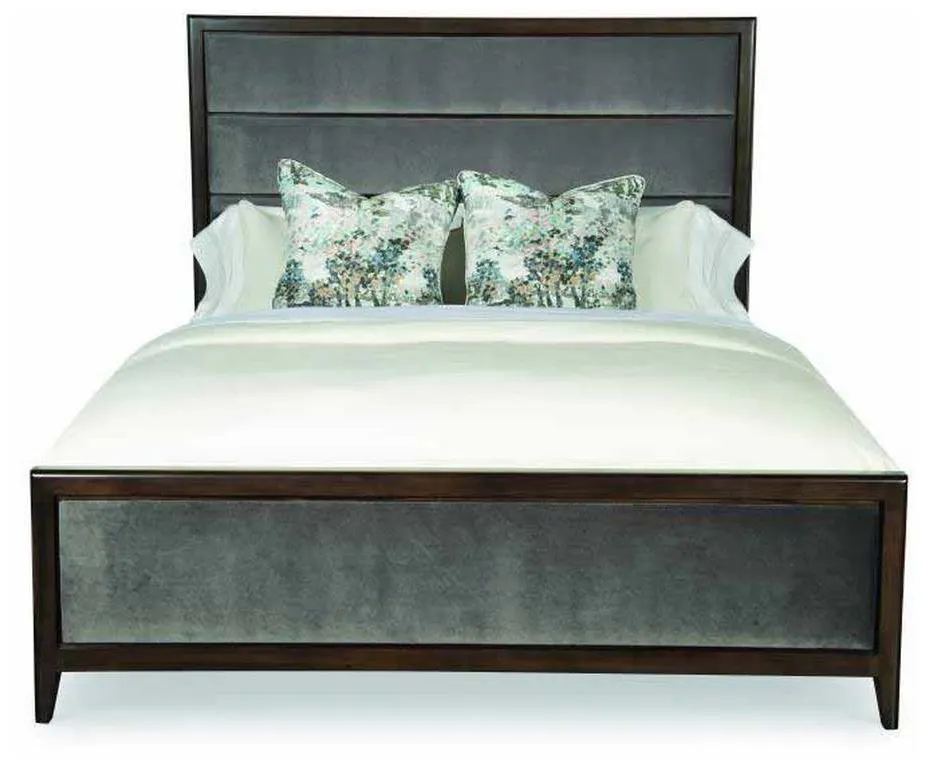 Century C69-126 Aria Bed with Upholstered Headboard and Footboard Century C69-126 Aria Bed with Upholstered Headboard and Footboard