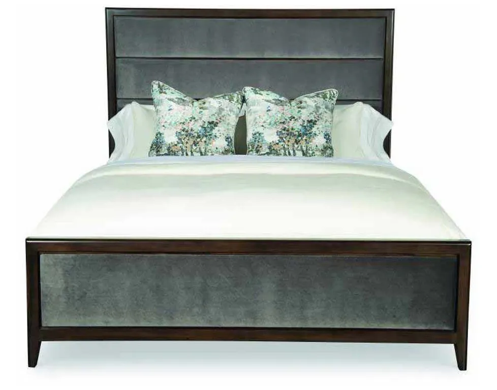 Century C69-126 Aria Bed with Upholstered Headboard and Footboard Century C69-126 Aria Bed with Upholstered Headboard and Footboard