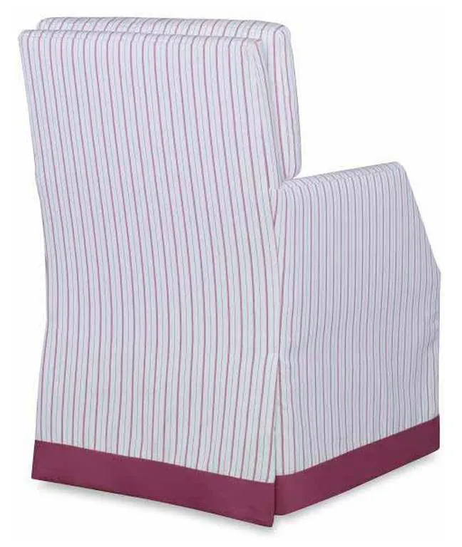Century C69-572 Aria Aria Fully Uph Host Chair With Casters Century C69-572 Aria Aria Fully Uph Host Chair With Casters