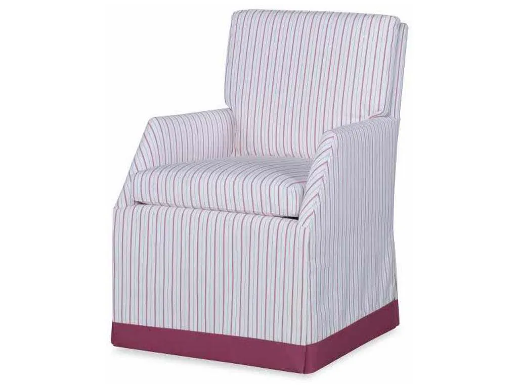 Century C69-572 Aria Aria Fully Uph Host Chair With Casters