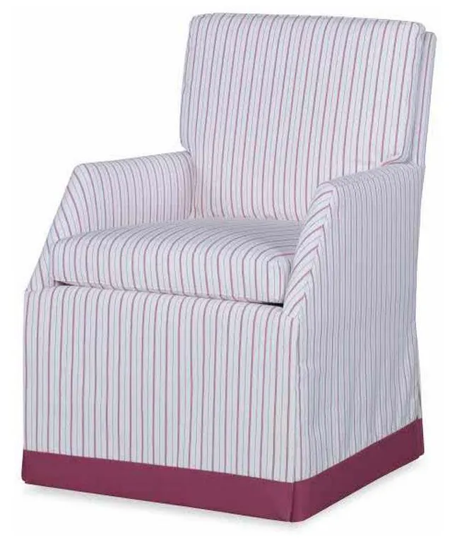 Century C69-572 Aria Aria Fully Uph Host Chair With Casters Century C69-572 Aria Aria Fully Uph Host Chair With Casters