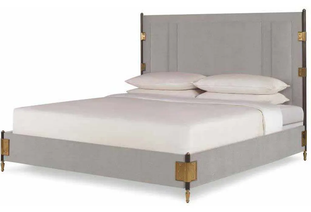 Century Furniture C79-126 Townsend King Upholstered Bed Century Furniture C79-126 Townsend King Upholstered Bed