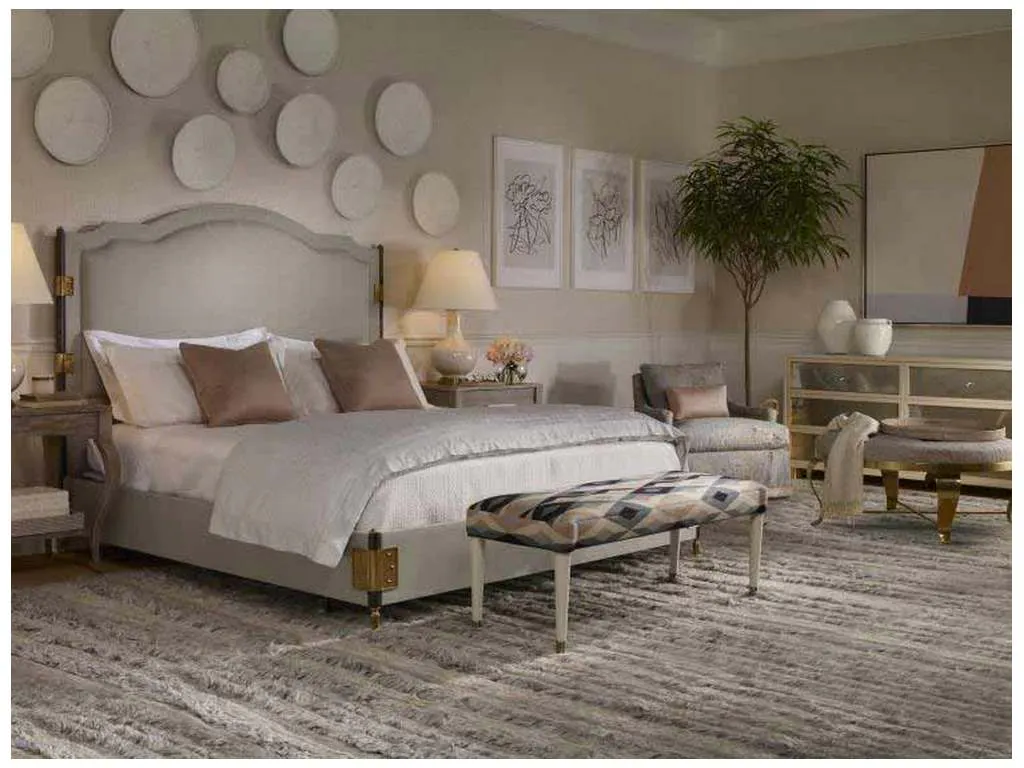 Century C79-136 King Gemma Upholstered Bed Century C79-136 King Gemma Upholstered Bed