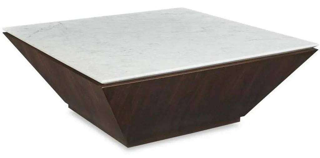 Century C9H-602M Compositions Cocktail Table With Marble Top Century C9H-602M Compositions Cocktail Table With Marble Top