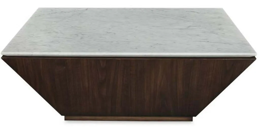 Century C9H-602M Compositions Cocktail Table With Marble Top Century C9H-602M Compositions Cocktail Table With Marble Top