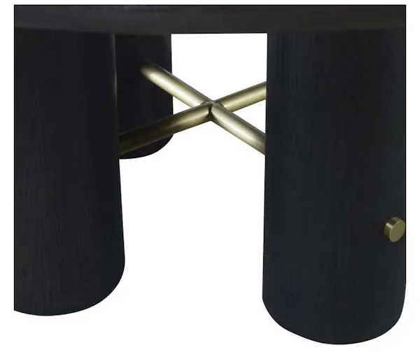 Century CA3-305 Cadence Round Dining Table Mocha Century CA3-305 Cadence Round Dining Table Mocha