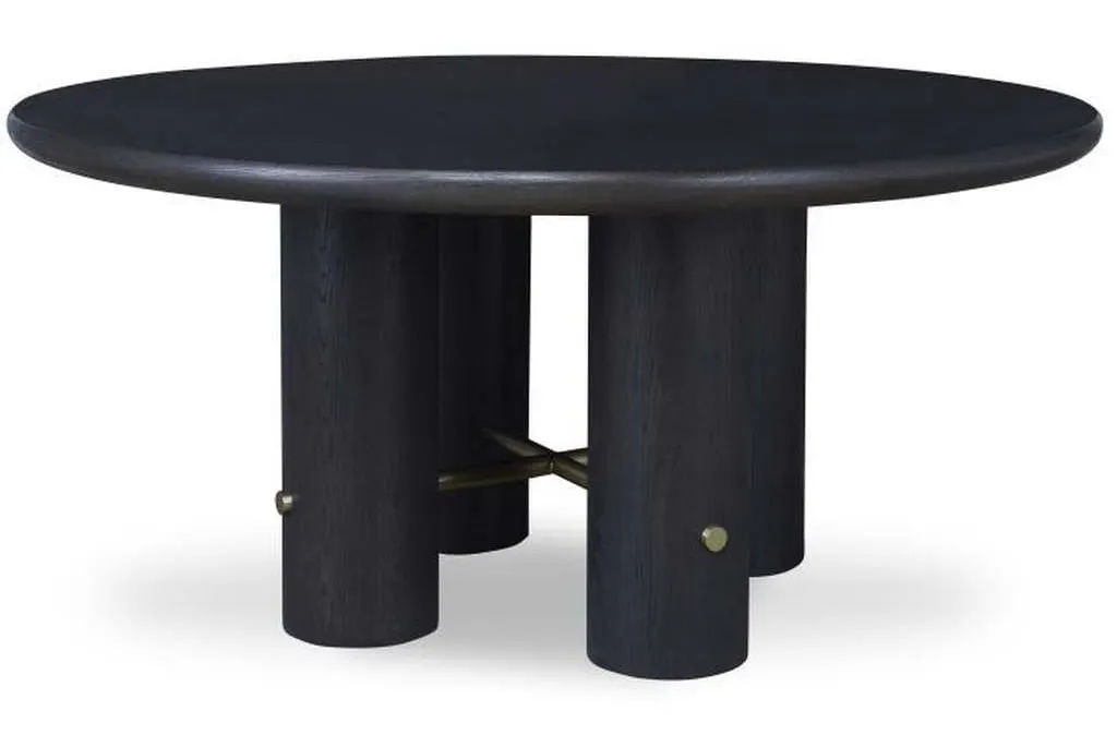 Century CA3-305 Cadence Round Dining Table Mocha Century CA3-305 Cadence Round Dining Table Mocha