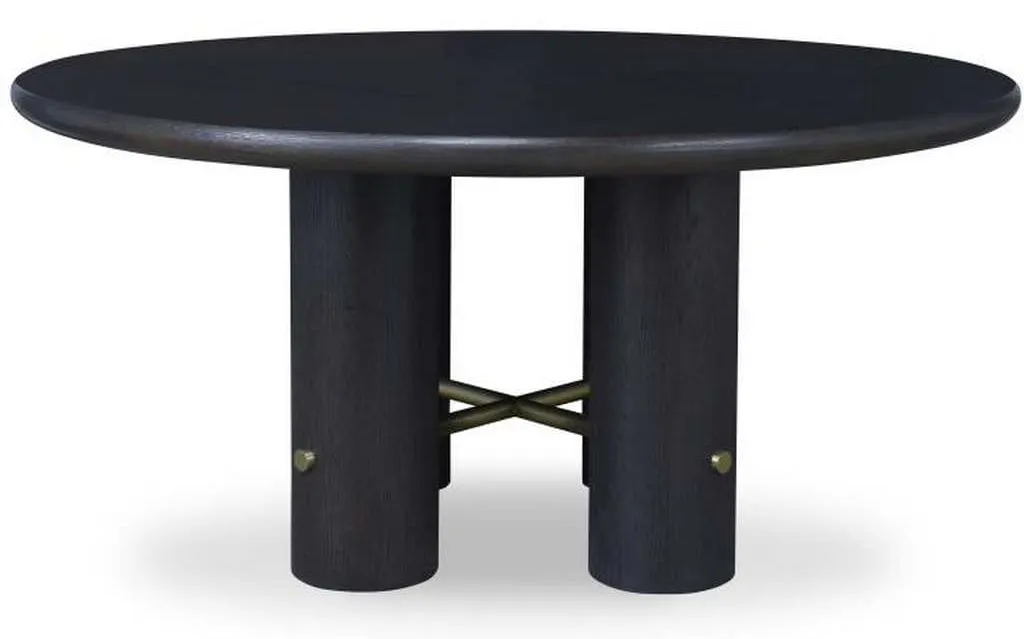 Century CA3-305 Cadence Round Dining Table Mocha Century CA3-305 Cadence Round Dining Table Mocha