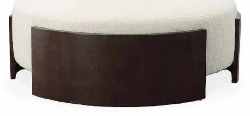 Century CCC3128-12WAL Lunar Walnut Ottoman Century CCC3128-12WAL Lunar Walnut Ottoman