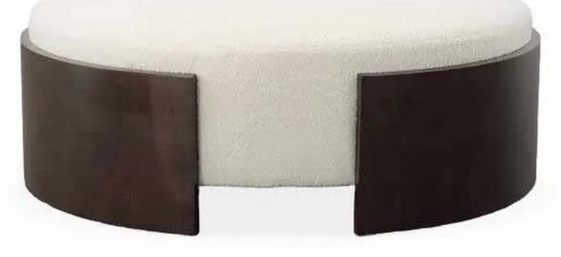 Century CCC3128-12WAL Lunar Walnut Ottoman Century CCC3128-12WAL Lunar Walnut Ottoman
