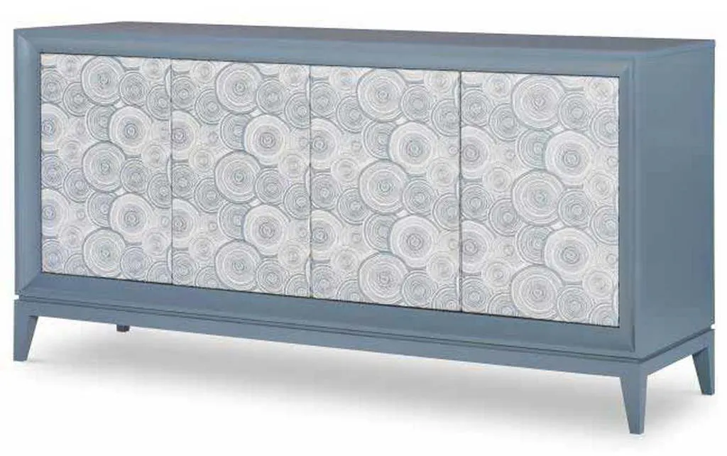 Century CR9-501U Details Case Four Door Upholstered Front Low Credenza Century CR9-501U Details Case Four Door Upholstered Front Low Credenza
