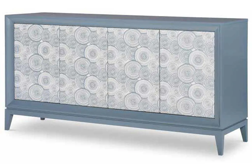 Century CR9-501U Details Case Four Door Upholstered Front Low Credenza Century CR9-501U Details Case Four Door Upholstered Front Low Credenza