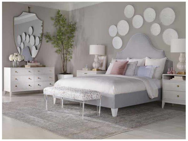 Century CR9-101-KU-72 Lafayette Fully Uph Bed Century CR9-101-KU-72 Lafayette Fully Uph Bed
