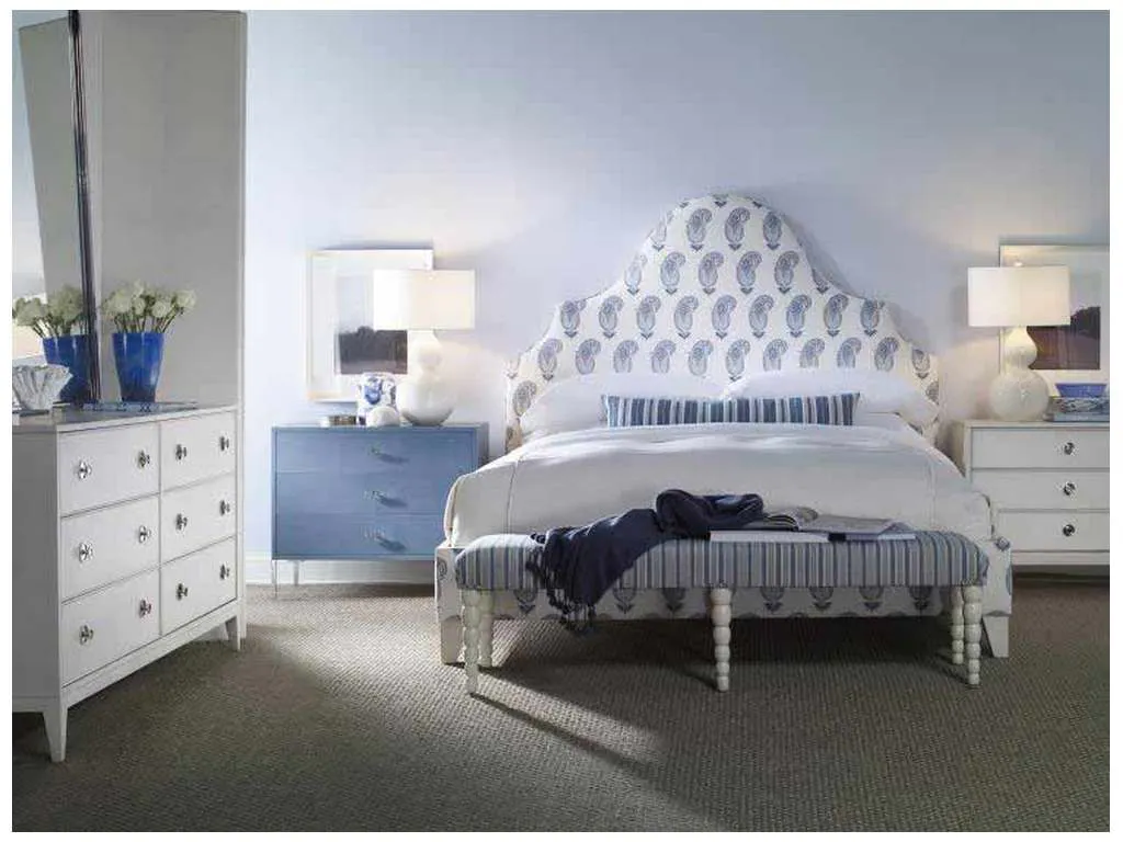 Century CR9-101-CW-72 Lafayette Wood Trim Uph Bed