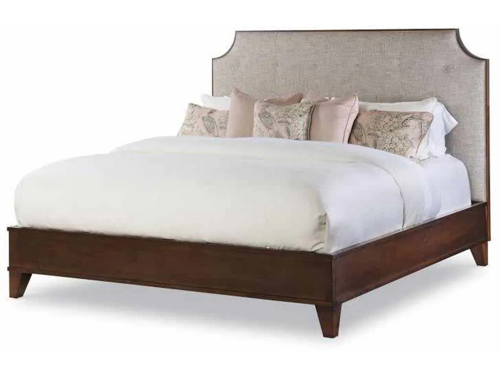 Century CR9-105-KW-HB-72 Burbank Wood Trim Uph Headboard King Size California King Size