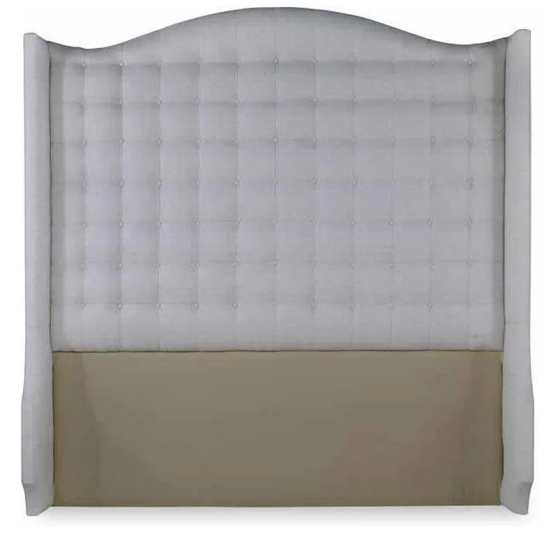 Century CR9-123CK-HB Details Wing Bed Fully Upholstered Tall Wing Headboard Cal King Size Century CR9-123CK-HB Details Wing Bed Fully Upholstered Tall Wing Headboard Cal King Size