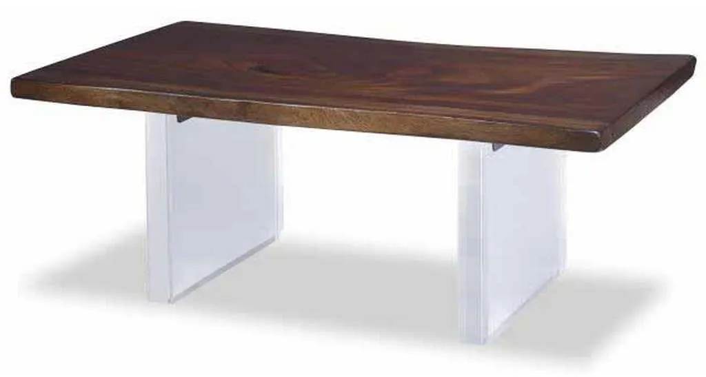 Century CR9-2-48-G-925 Details Live Edge 48 inch Guan Slab Cocktail Acrylic Base Century CR9-2-48-G-925 Details Live Edge 48 inch Guan Slab Cocktail Acrylic Base