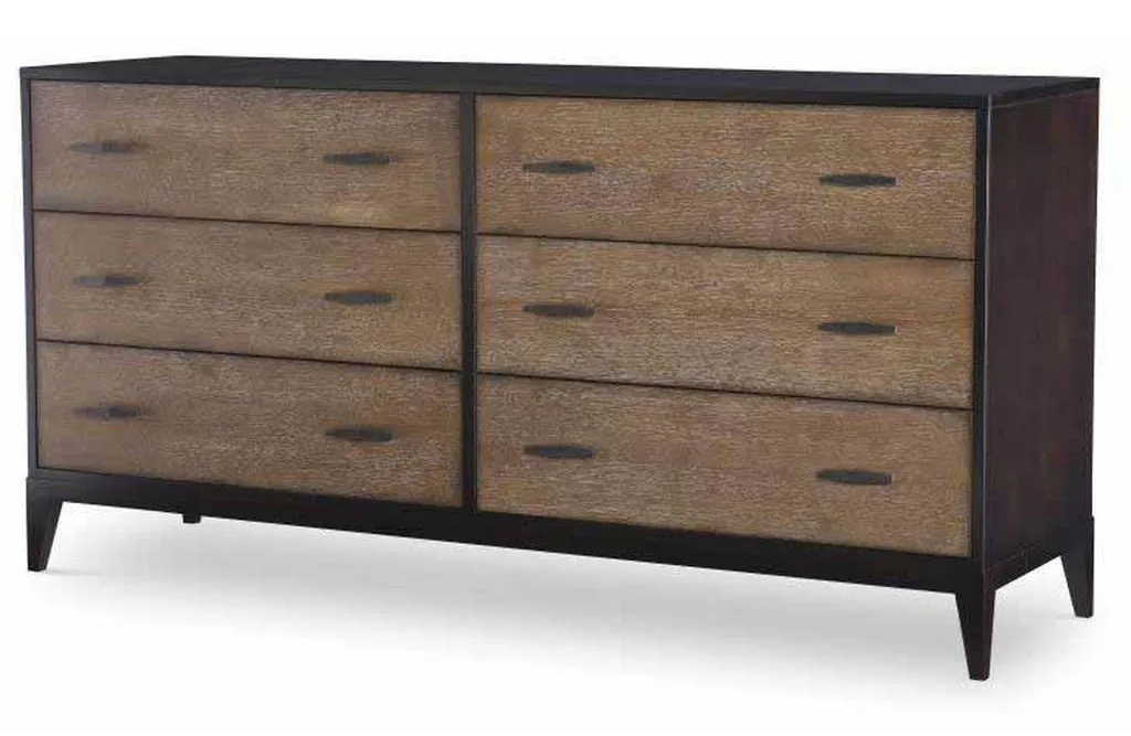 Century Furniture CR9-201 Details Six Drawer Low Dresser Century Furniture CR9-201 Details Six Drawer Low Dresser