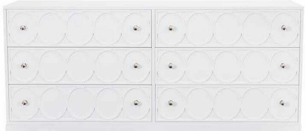 Century Furniture CR9-201 Details Six Drawer Low Dresser Century Furniture CR9-201 Details Six Drawer Low Dresser