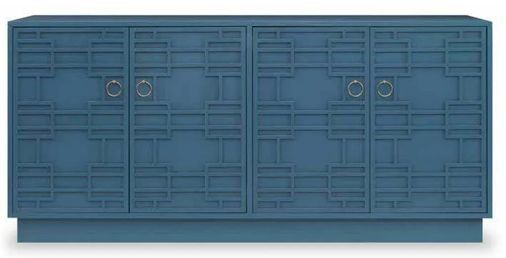 Century CR9-203 Details Case Four Door Low Credenza With Tray Drawers Century CR9-203 Details Case Four Door Low Credenza With Tray Drawers